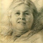 drawing of Charlotte Mason